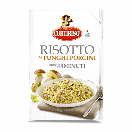 Orez & Polenta - Curtiriso Risotto Funghi 175g