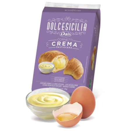 Croissante, Foitaje & Prăjiturele - Dais Croissant Crema Pasticcera 270g