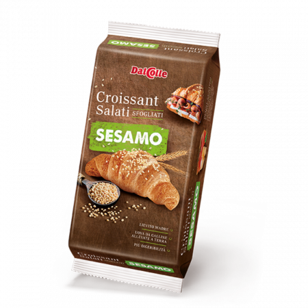 Croissante, Foitaje & Prăjiturele - Dal Colle Croissant Sesamo 240g