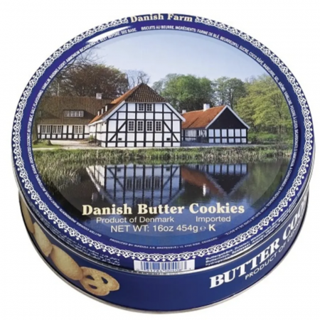 Biscuiți & Fursecuri - Danish Butter Cookies 454g Biscuiti cu Unt
