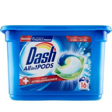 Detergent rufe - Dash Extra Igienizzante 16 capsule