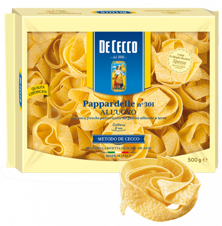 Paste Italiene - De Cecco 301 Pappardelle all'Uovo 500g