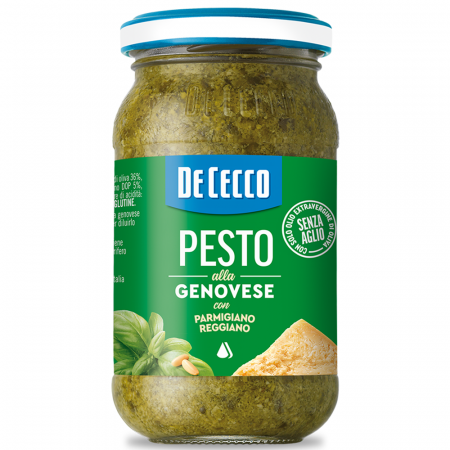 Produse Alimentare - De Cecco Pesto Senza Aglio 190g sos paste