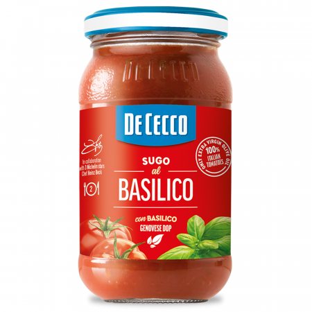 Produse Alimentare - De Cecco Sugo Basilico 200ml sos paste