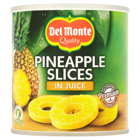 Dulceață, gem, compot - Del Monte Ananas Felii 432g