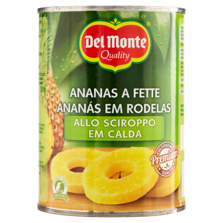 Dulceață, gem, compot - Del Monte Ananas Sciropato 567g