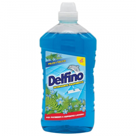 Produse de Curățenie - Delfino Pavimenti Felce/Talco 1l solutie pardoseli