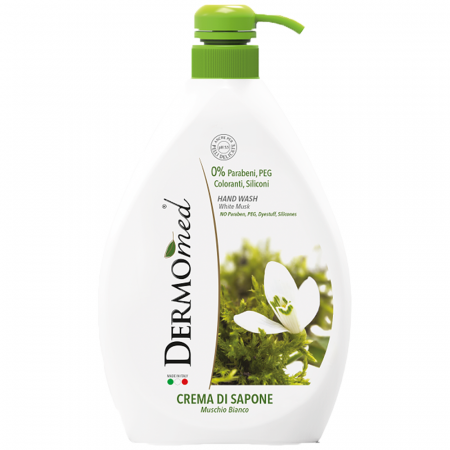 Săpun lichid, solid - Dermomed Muschio Bianco 1l