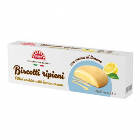 Produse Alimentare - Di Leo Biscotti Ripieni Limone 150g