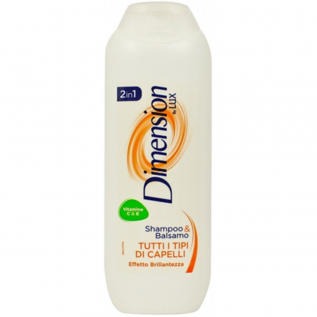 Șampon de păr - Dimension by Lux Arancio 2-in-1 Capelli Normali 250ml