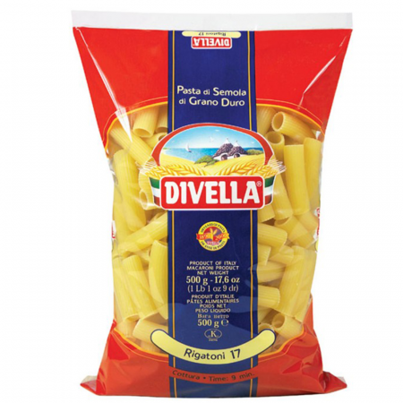 Produse Alimentare - Divella 17 Rigatoni 500g
