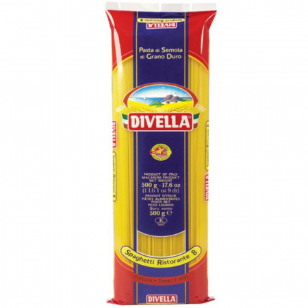Paste Italiene - Divella 8 Spaghetti 500g