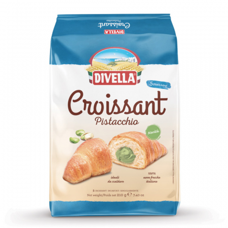 Croissante, Foitaje & Prăjiturele - Divella Croissant Pistacchio 210g