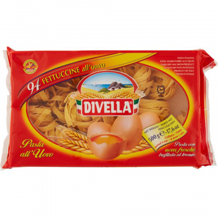 Paste Italiene - Divella Fettuccine all'Uovo 500g