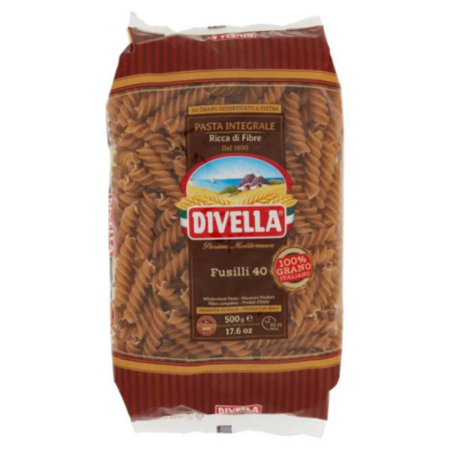 Produse Alimentare - Divella Fusilli Integrali 500g