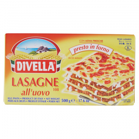 Produse Alimentare - Divella Lasagne all'Uovo 500g