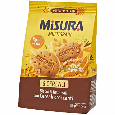 Biscuiți & Fursecuri - Misura Multigrain 6 Cereali 330g biscuiti
