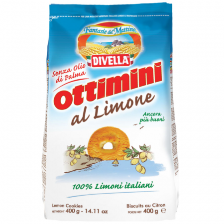 Produse Alimentare - Divella Ottimini al Limone 400g biscuiti