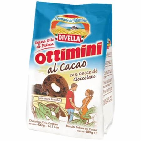 Biscuiți & Fursecuri - Divella Ottimini al Cacao 400g biscuiti