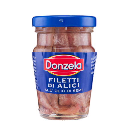 Produse Alimentare - Donzella Alici Filetti 80g