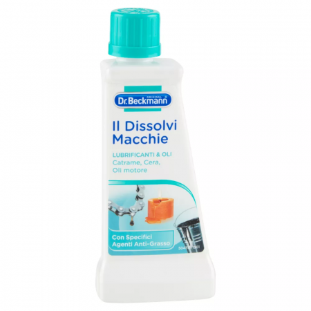 Soluții de scos pete - Dr. Beckmann Dissolvi Macchie Lubrificanti-Oli 50ml