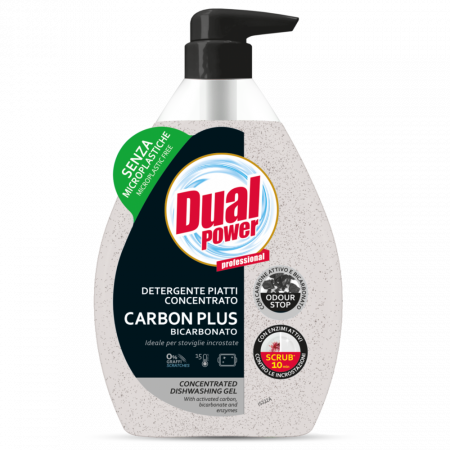 Produse de Curățenie - Dual Power Piatti Carbon & Bicarbonat 600ml