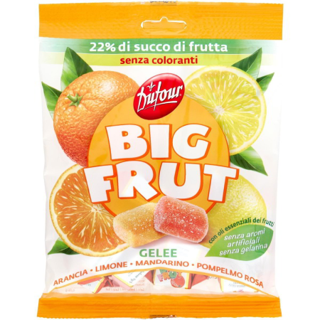 Jeleuri & Bomboane - Dufour Big Frut Agrumi ITA 150g