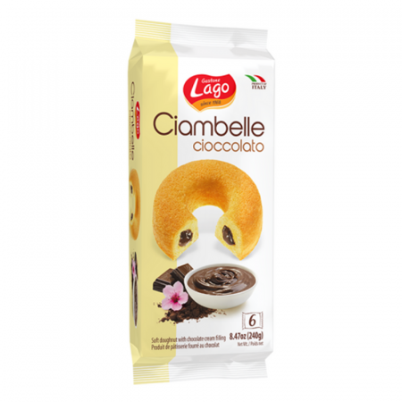 Croissante, Foitaje & Prăjiturele - Elledi Lago Ciambelle Cioccolato 240g