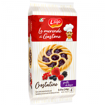 Croissante, Foitaje & Prăjiturele - Elledi Lago Crostatine Frutti di Bosco 240g