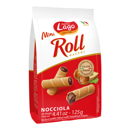 Produse Alimentare - Elledi Lago Mini Roll Nocciola 125g