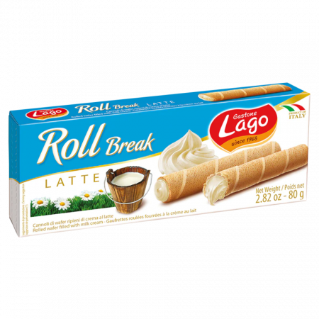 Produse Alimentare - Elledi Lago Roll Latte 80g