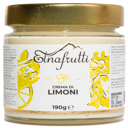 Produse Alimentare - Etnafrutti Crema Limoni 190g