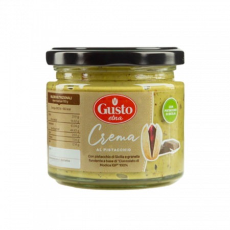 Creme tartinabile dulci - Etna Crema Pistacchio di Sicilia & Granella Fondente 190g