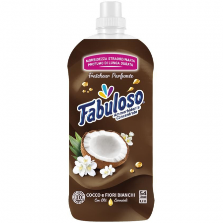 Spălare & Întreținere Rufe - Fabuloso Cocco & Fiori Bianchi 1.25l balsam rufe