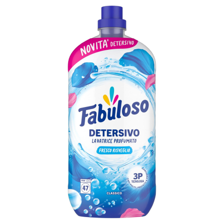 Produse de Curățenie - Fabuloso Lavatrice 47 Fresco Risveglio 1.9l