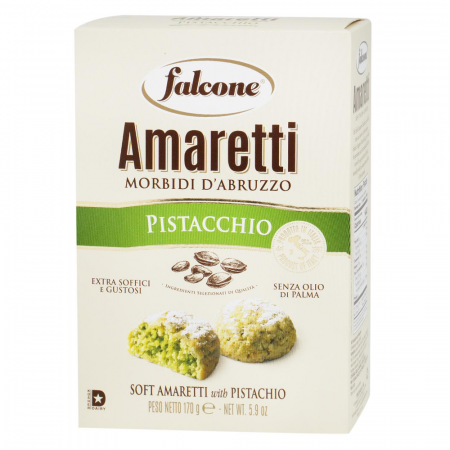 Biscuiți & Fursecuri - Falcone Amaretti Pistacchio 170g