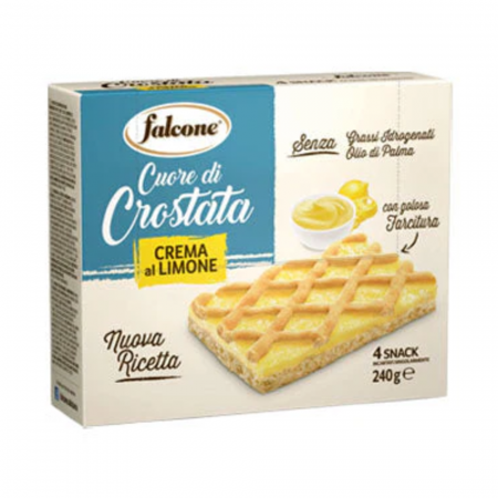 Croissante, Foitaje & Prăjiturele - Falcone Crostata Limone 240g (4x60g)