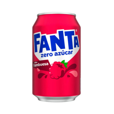 Sucuri - Fanta Frambuesa Zero ES 330ml