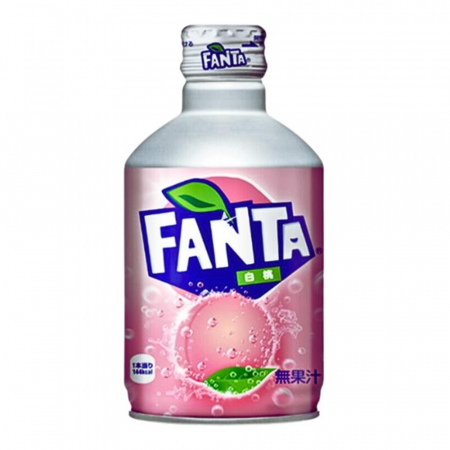 Băuturi - Fanta White Peach Aluminium Bottle JPN 300ml