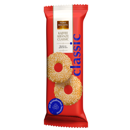Biscuiți & Fursecuri - Feiny Biscuits KaffeeKranze Classic 150g