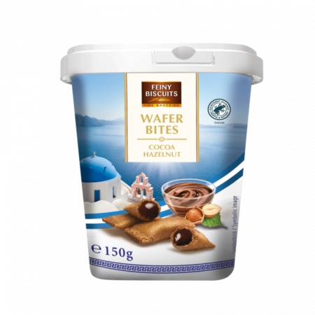 Napolitane - Feiny Biscuits Wafer Bites Cocoa Hazelnut 150g