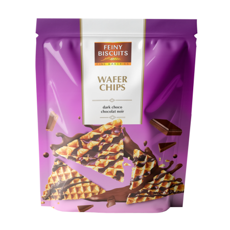 Produse Alimentare - Feiny Biscuits Wafer Chips Dark Choco 70g
