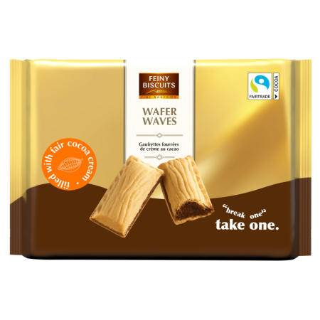 Produse Alimentare - Feiny Biscuits Wafer Waves 2x150g