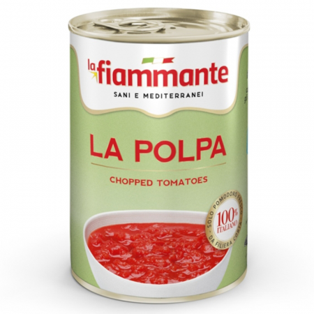 Suc de roșii, roșii decojite - Fiammante Polpa di Pomodoro 400g