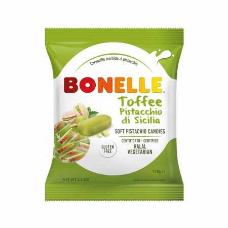 Jeleuri & Bomboane - Fida Bonelle Toffee Pistacchio 150g