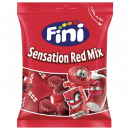Jeleuri & Bomboane - Fini Sensation Red Mix 90g