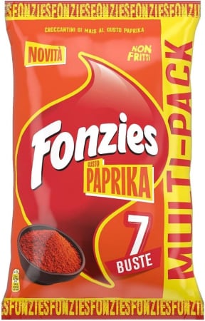 Produse Alimentare - Fonzies Paprika Multipack 165g (7x23.5g)