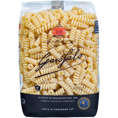 Paste Italiene - Garofalo 64 Fusilli Bucati Corti 500g
