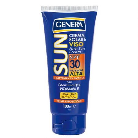 Produse protecţie solară - Genera Sun Crema Solare Viso SPF30 100ml crema fata