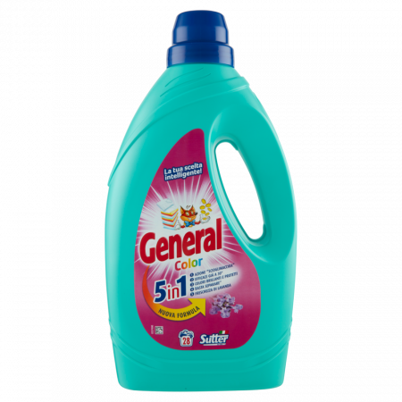 Detergent rufe - General Lavatrice Color 28 spalari 1.26l